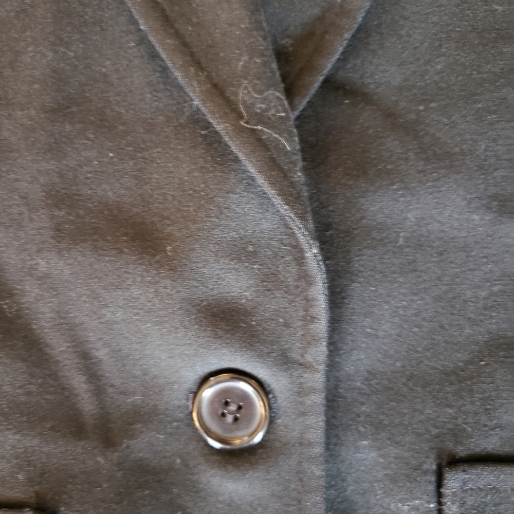 Vintage Pendleton Wool Black One Button Blazer La… - image 2